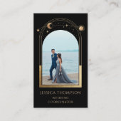 Wedding Coordinator Foto White Gold Celestial Visitekaartje (Voorkant)