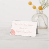 Wedding Couple Pink Dahlia (Achterkant)