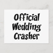Wedding Crasher Briefkaart (Voorkant)