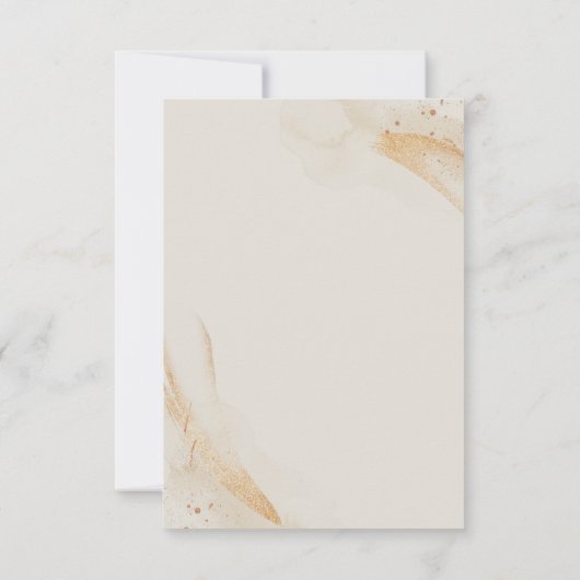 Wedding Cream Save the Date Emerald Green (Dos)