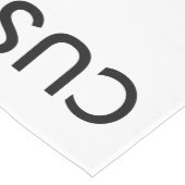 Wedding Custom Table Runner 90" x 16" Medium Tafelloper (Hoek)