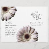 Wedding Daisy/ Programma (Voorkant)