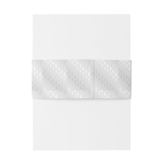 Wedding Damask en Champagne Toase Uitnodigingen Wikkel (Achterkant Voorbeeld)