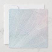 Wedding Dandelion Bouquet Kaart (Achterkant)