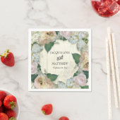 Wedding Decor Modern   Floral Rustic Servetten (Insitu)