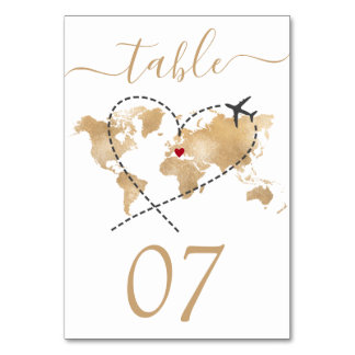 Wedding Destination Passport Wereldkaart Italië Kaart