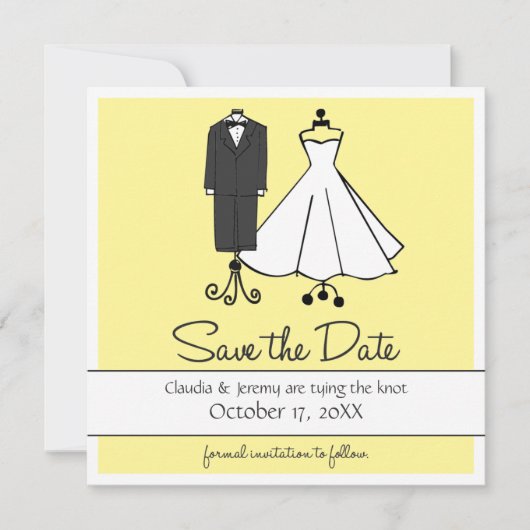 Wedding Doodles | Datum opslaan Save The Date (Voorkant)