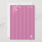 Wedding Dove Bridal Shower Kaart (Achterkant)