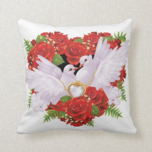 Wedding Doves Pillow Kussen