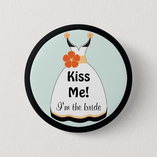 Wedding Dress Button (Voorkant)