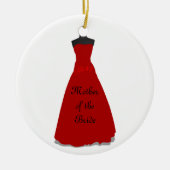 Wedding Dress Moeder van het Ornament van de Bride (Voorkant)