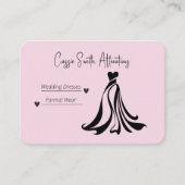 Wedding Dress Wijzigingen Visitekaartje (Voorkant)