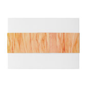 Wedding Elegant Bouquet Uitnodigingen Wikkel (Achterkant Voorbeeld)