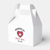 Wedding Emergency Survival Hangover Recovery Kit Bedankdoosjes (Voorkant Zijde)