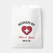 Wedding Emergency Survival Hangover Recovery Kit Bedankzakje (Voorkant)