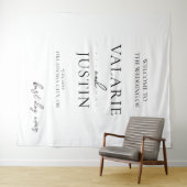 Wedding Fancy Font Script Citaat Wandkleed (In Situ (horizontaal))
