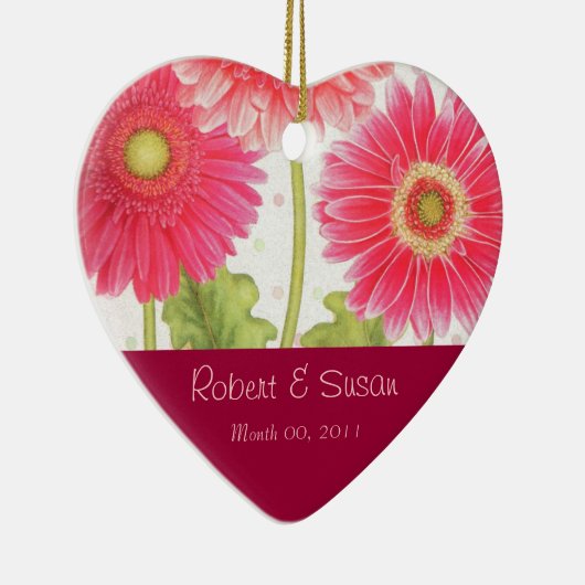 Wedding Favor Keepomwille Keramisch Ornament (Rechts)