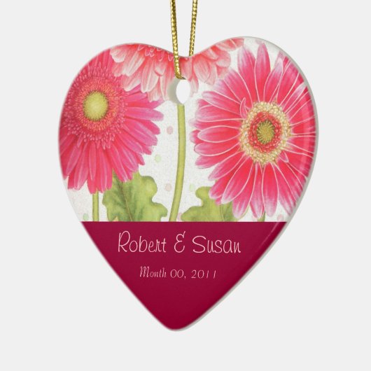 Wedding Favor Keepomwille Keramisch Ornament (Links)