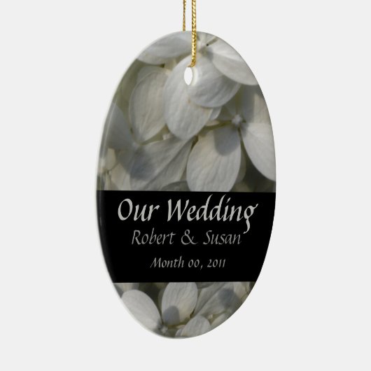 Wedding Favor Keepomwille Keramisch Ornament (Rechts)