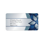 Wedding Favor Lip Balm Tube Etiket (Voorkant)