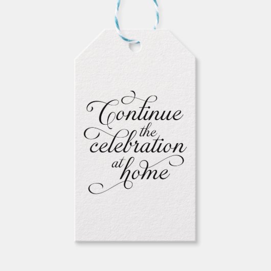 wedding favour gift tag cadeaulabel (Voorkant)