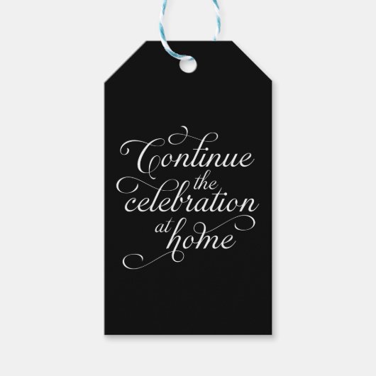 wedding favour gift tag cadeaulabel (Voorkant)