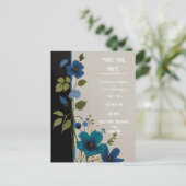 Wedding Floral Invitation Collectie Briefkaart (Staand voorkant)