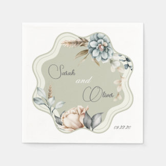 Wedding Floral Servet