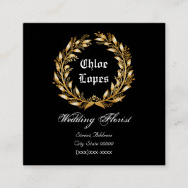 Wedding Florist Vierkante Visitekaartje