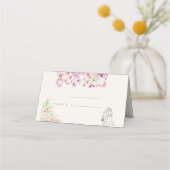Wedding Folded Place Cards (Voorkant)