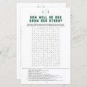 Wedding Game Word Zoeken v2 (Voorkant / Achterkant)