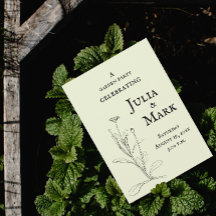 Wedding Garden Party | Gele zaden