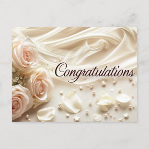 Wedding Gefeliciteerd Briefkaart