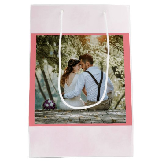 Wedding Gift Bag Medium Cadeauzakje (Achterkant)