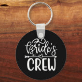 Wedding Gift Bride's bemanning Sleutelhanger (Voorkant)