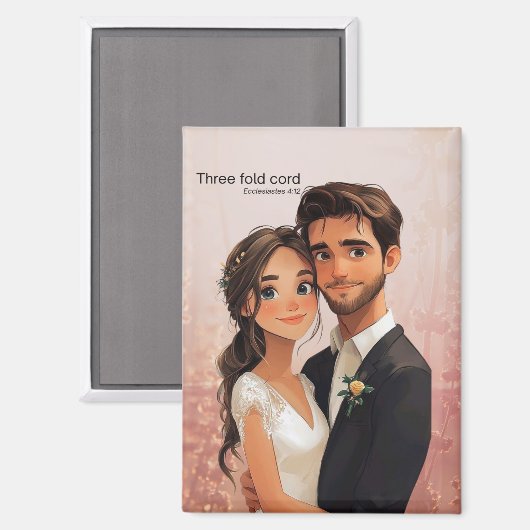 Wedding Gift Magnet (Recto/Verso)