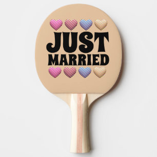 Wedding Gift Ping Pong Paddle, GEWOOND Tafeltennisbatje