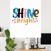 Wedding Gift Shine Bright Poster (Thuiskantoor)