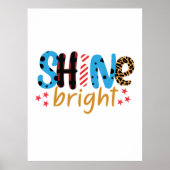 Wedding Gift Shine Bright Poster (Voorkant)