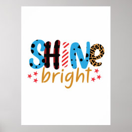 Wedding Gift Shine Bright Poster