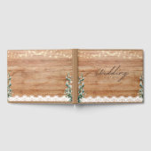Wedding Guest book Rustic Theme Gastenboek (Volledig)