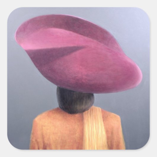 Wedding Guest Vierkante Sticker (Voorkant)