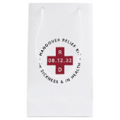 Wedding Hangover Relief Kit Klein Cadeauzakje (Voorkant)