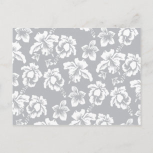 Wedding Hawaiian White Flower Briefkaart