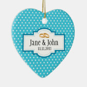 Wedding Heart Ornament (Rechts)