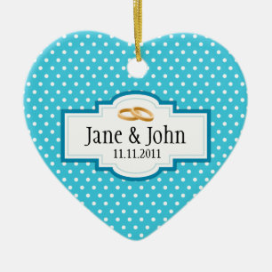 Wedding Heart Ornament