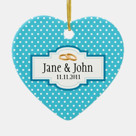 Wedding Heart Ornament (Voorkant)