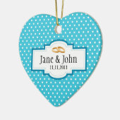 Wedding Heart Ornament (Links)