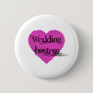 Wedding Hostess Ronde Button 5,7 Cm