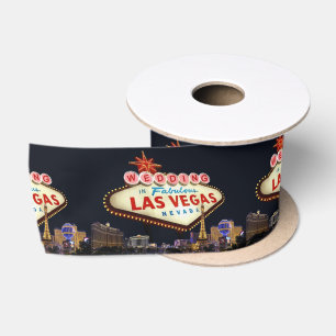 WEDDING in Las Vegas Ribbon Lint